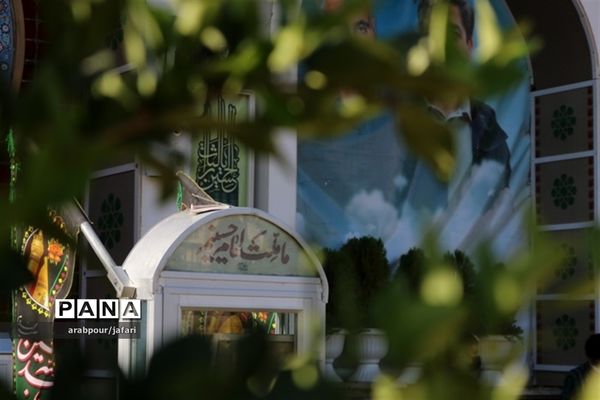 برگزاری سوگواره  احلی من العسل در جوار مرقد حاج قاسم سلیمانی