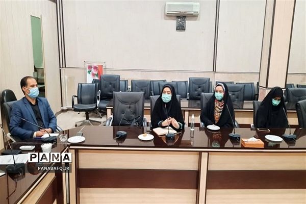 جلسه شورای برنامه ریزی سازمان دانش آموزی شهرستان بافق