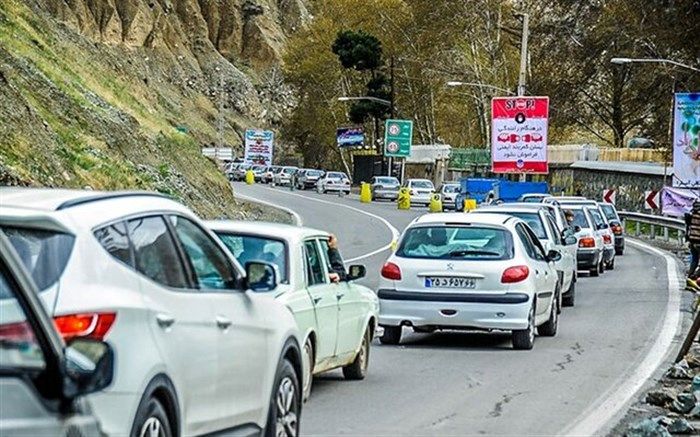 جاده چالوس به روی مسافران بسته شد