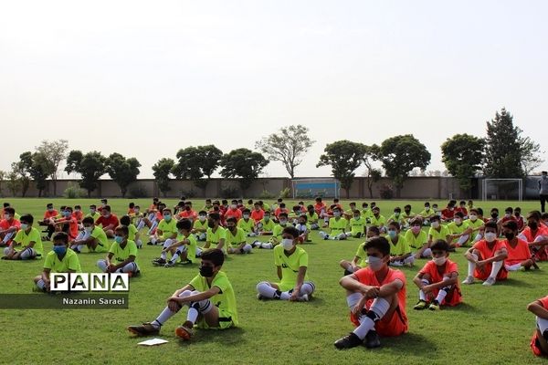 مراسم عزاداری نوجوانان تیم فوتبال اسلامشهر