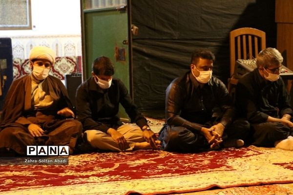 شور حسینی مردم ایرانشهر در شب عاشورای حسینی