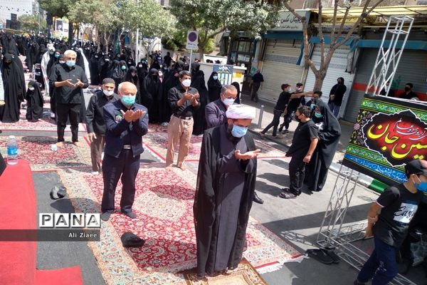 مراسم عزاداری ظهر تاسوعای حسینی در مشهد