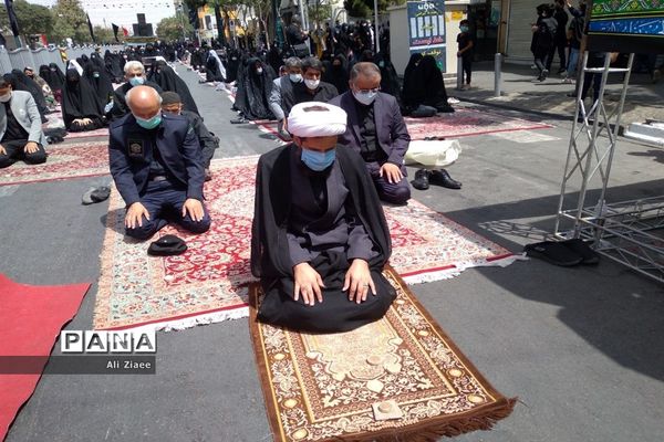 مراسم عزاداری ظهر تاسوعای حسینی در مشهد