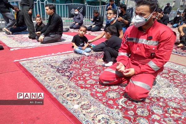 مراسم عزاداری ظهر تاسوعای حسینی در مشهد