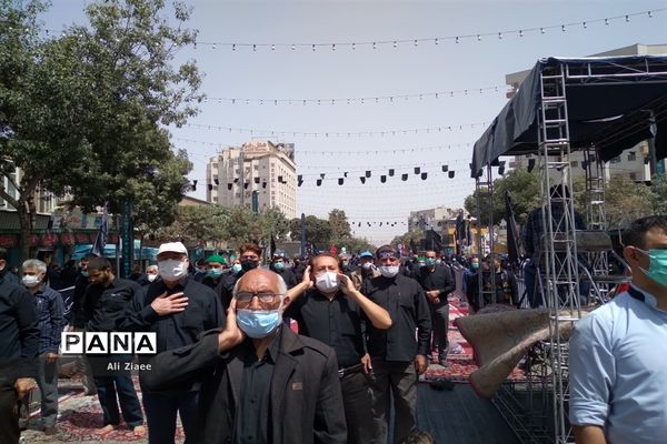 مراسم عزاداری ظهر تاسوعای حسینی در مشهد