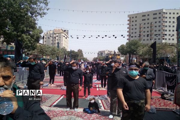 مراسم عزاداری ظهر تاسوعای حسینی در مشهد