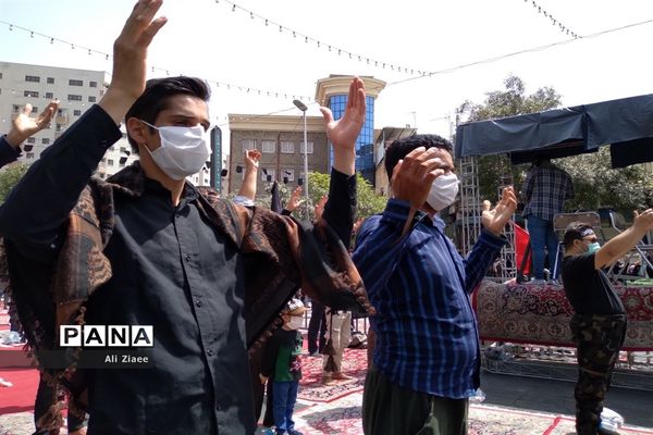 مراسم عزاداری ظهر تاسوعای حسینی در مشهد