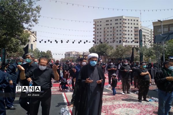 مراسم عزاداری ظهر تاسوعای حسینی در مشهد