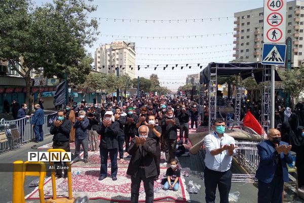 مراسم عزاداری ظهر تاسوعای حسینی در مشهد