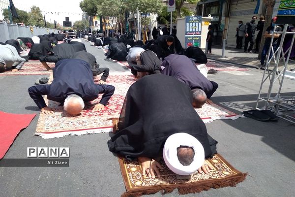 مراسم عزاداری ظهر تاسوعای حسینی در مشهد