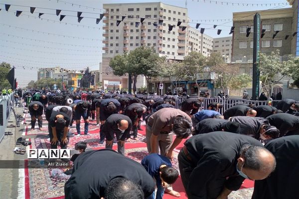 مراسم عزاداری ظهر تاسوعای حسینی در مشهد