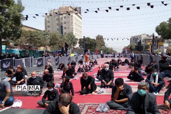 مراسم عزاداری ظهر تاسوعای حسینی در مشهد
