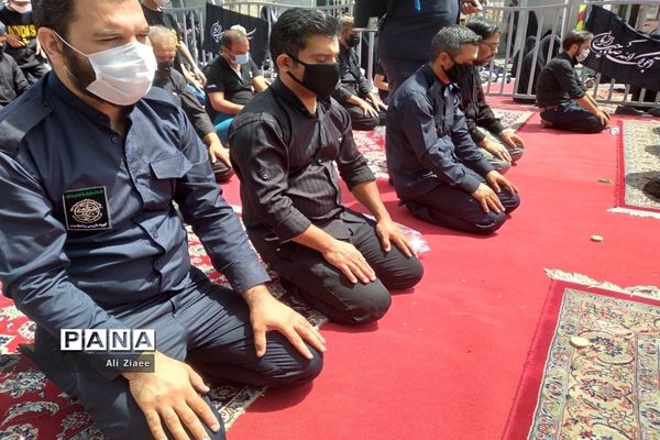 مراسم عزاداری ظهر تاسوعای حسینی در مشهد