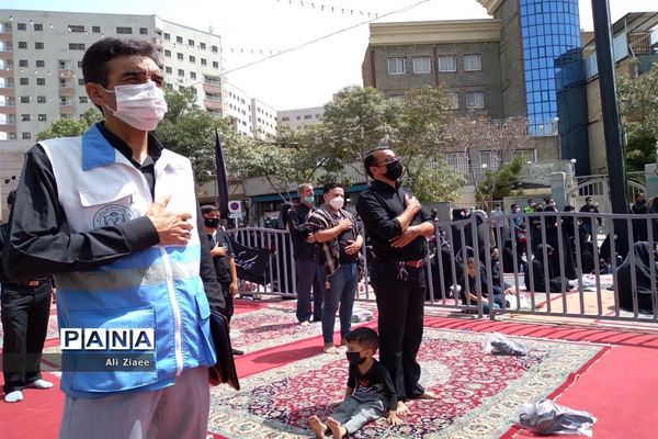 مراسم عزاداری ظهر تاسوعای حسینی در مشهد
