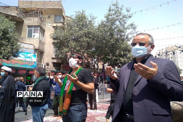 مراسم عزاداری ظهر تاسوعای حسینی در مشهد