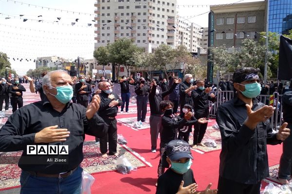مراسم عزاداری ظهر تاسوعای حسینی در مشهد