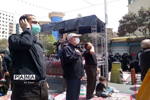 مراسم عزاداری ظهر تاسوعای حسینی در مشهد