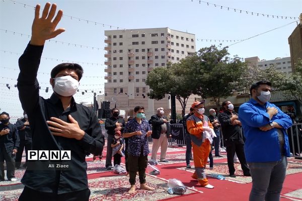 مراسم عزاداری ظهر تاسوعای حسینی در مشهد