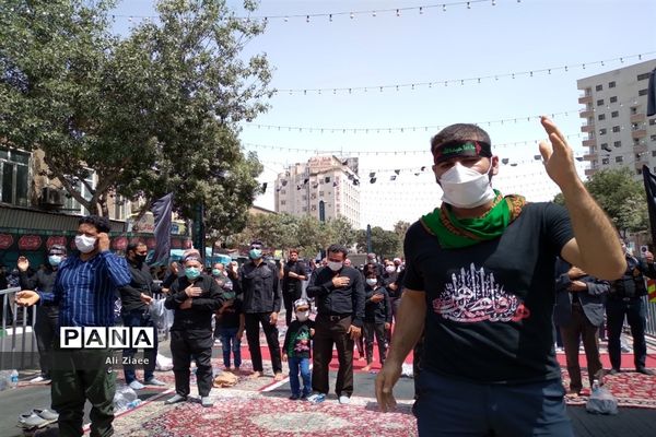 مراسم عزاداری ظهر تاسوعای حسینی در مشهد