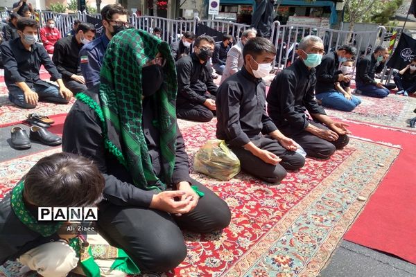 مراسم عزاداری ظهر تاسوعای حسینی در مشهد