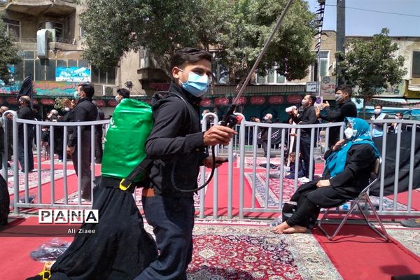 مراسم عزاداری ظهر تاسوعای حسینی در مشهد