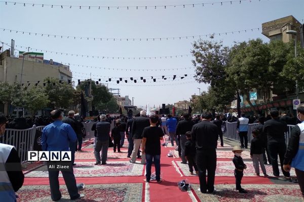 مراسم عزاداری ظهر تاسوعای حسینی در مشهد