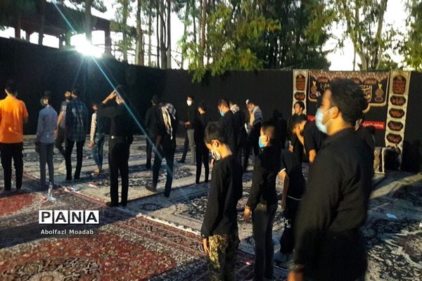 شب عاشورا در هیات نوجوانان کانون لقمان کاشمر
