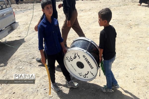 عاشورای حسینی در حسینیه روستای دهنو در خلیل آباد