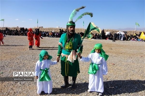 عاشورای حسینی در حسینیه روستای دهنو در خلیل آباد