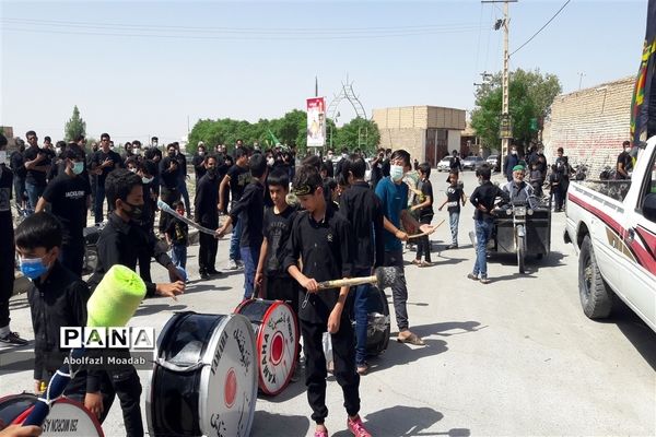 عاشورای حسینی در حسینیه روستای دهنو در خلیل آباد