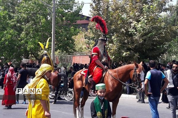 مراسم عزاداری عاشورای حسینی در شهرری