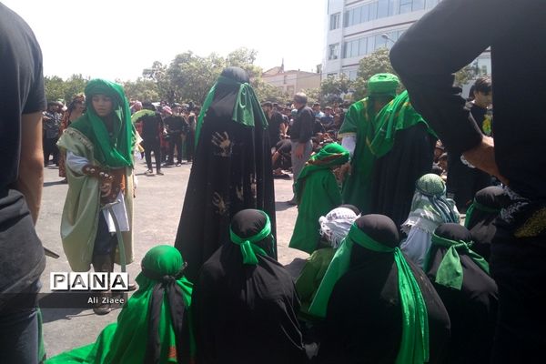 مراسم عزاداری عاشورای حسینی درمشهد