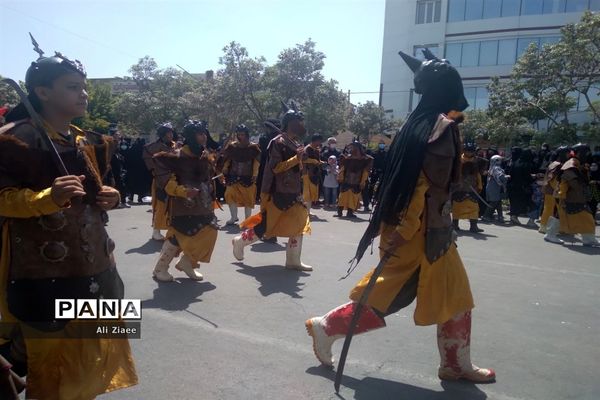 مراسم عزاداری عاشورای حسینی درمشهد