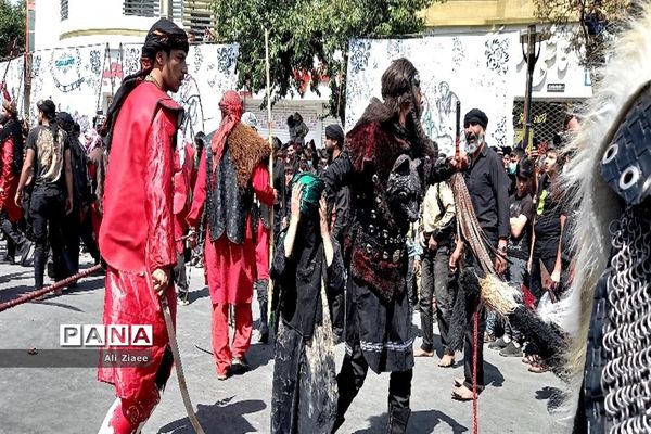 مراسم عزاداری عاشورای حسینی درمشهد