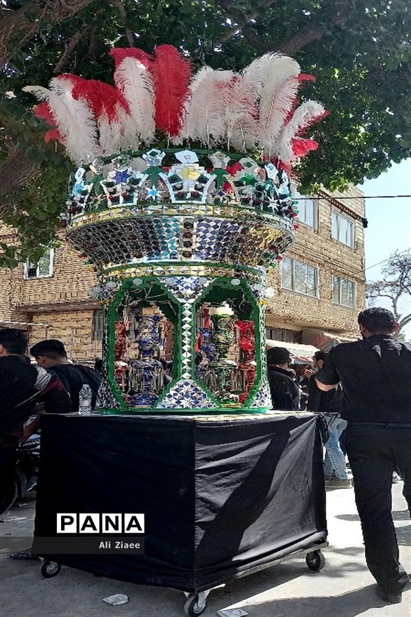 مراسم عزاداری عاشورای حسینی درمشهد