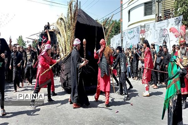 مراسم عزاداری عاشورای حسینی درمشهد
