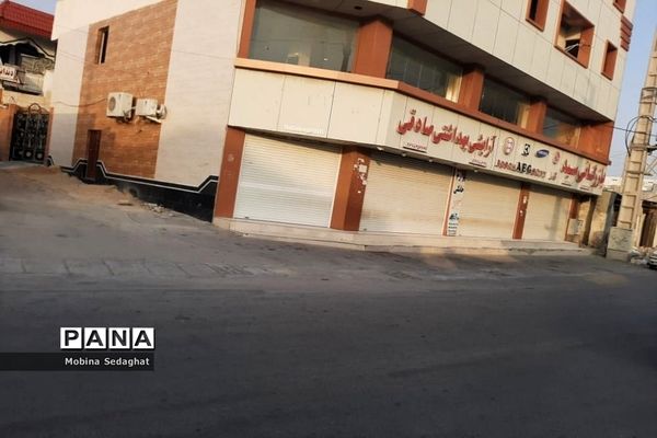 سومین روز از محدودیت های کرونایی در بندر نخل تقی  عسلویه