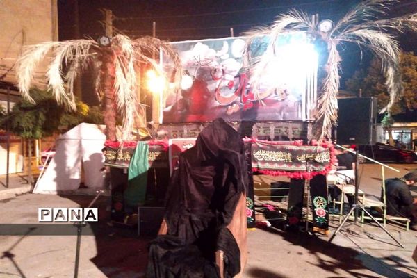 مراسم تعزیه خوانی در شب شام غریبان