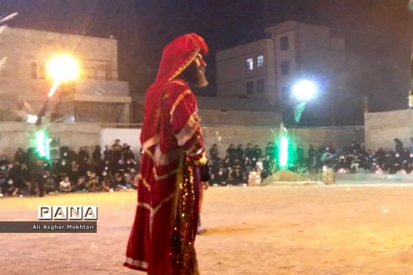 مراسم تعزیه خوانی در شب شام غریبان