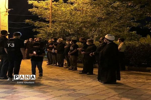 مراسم شام غریبان امام حسین(ع)در شهرستان دماوند