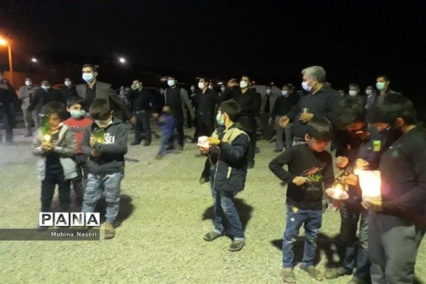 مراسم شام غریبان امام حسین در روستای پایهان