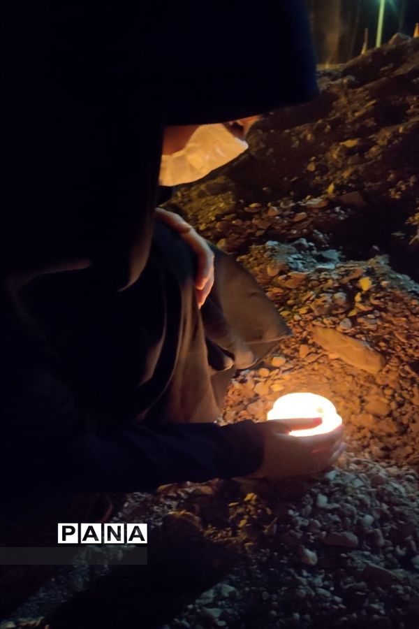 مراسم عزاداری شام غریبان در شهرستان درمیان