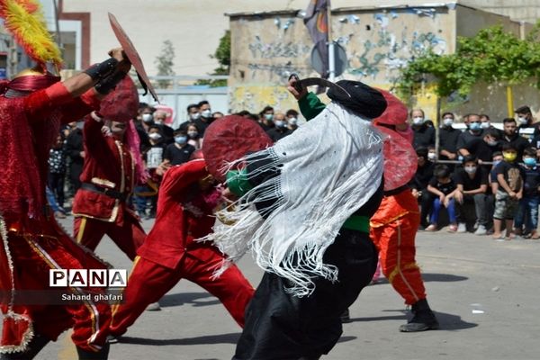 مراسم تعذیه خوانی  در میانه