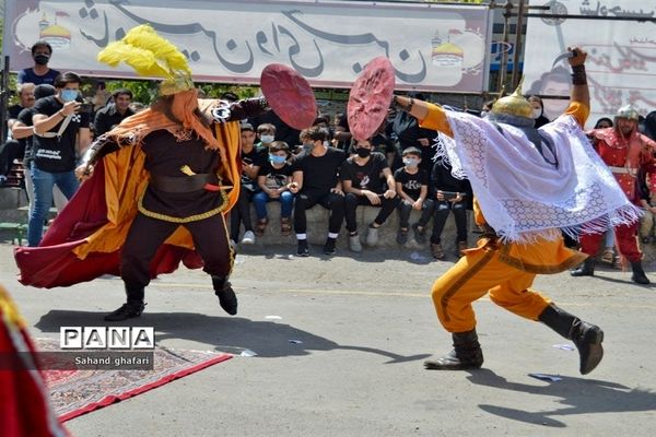 مراسم تعذیه خوانی  در میانه