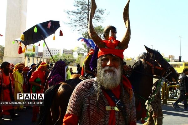 هیات «دخیل العباس» کاروان نمادین اسرای کربلا قم