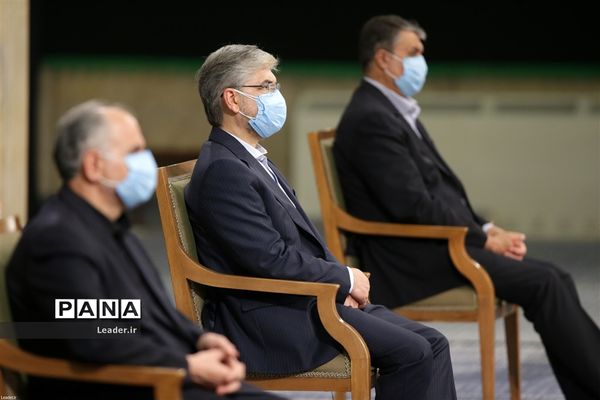 نخستین دیدار هیئت دولت سیزدهم با رهبر انقلاب