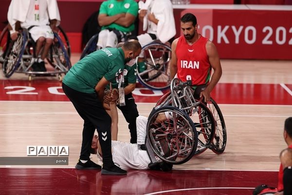 دیدار بسکتبال با ویلچر ایران و الجزایر