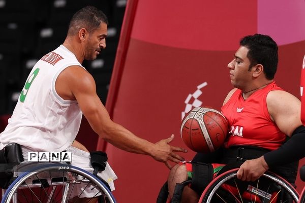 دیدار بسکتبال با ویلچر ایران و الجزایر