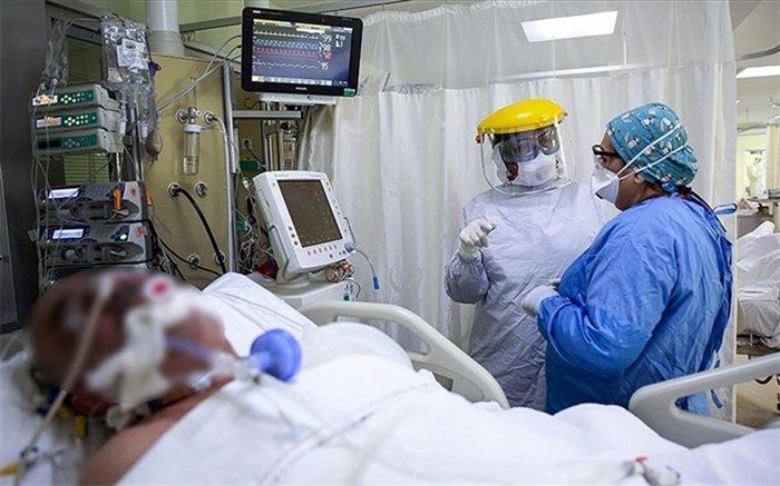 فوت ۵۸۱ بیمار کرونایی در شبانه‌روز گذشته