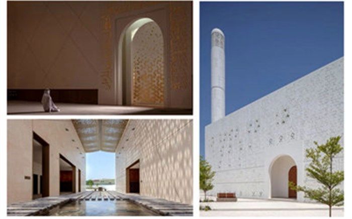 یک معمار زن، طراح مسجد مینیمال امارات است